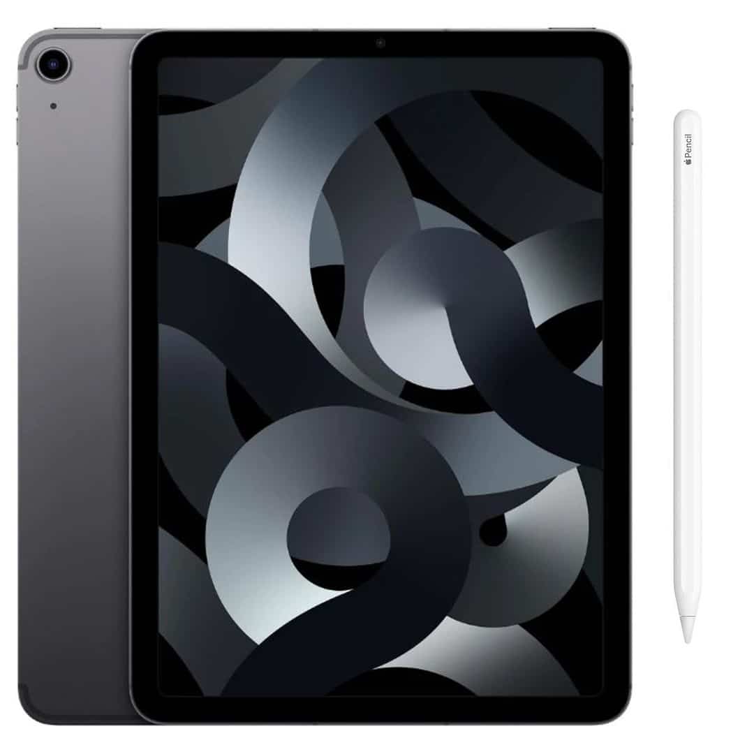 iPad Air 10.9” 64GB Wi-Fi [5th Gen] & Apple Pencil [2nd Gen 